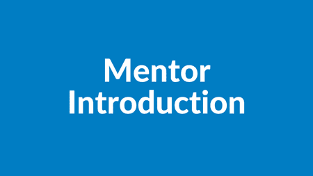 Mentor Introduction