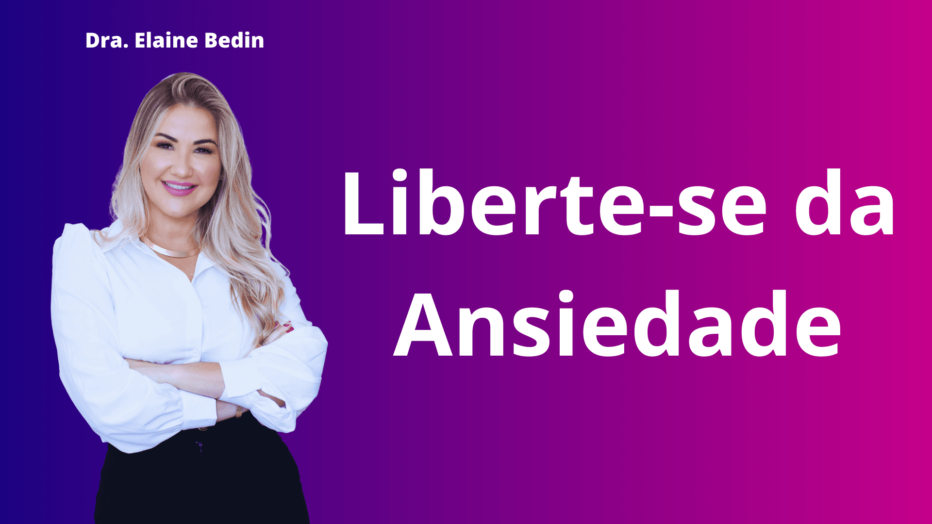 Liberte Se Da Ansiedade Rejei O