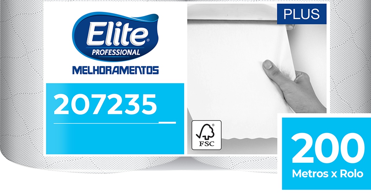 Papel Toalha Rolo Elite Plus Folha Simples G F Distribuidora