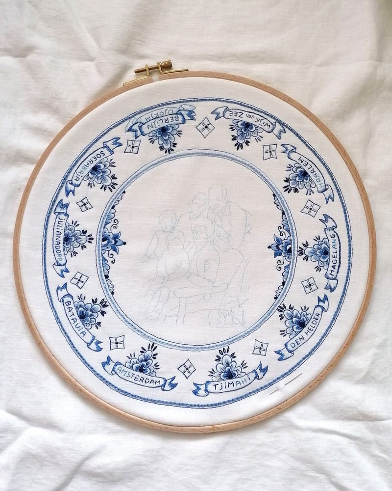 Delfts blauw Marja van Hout