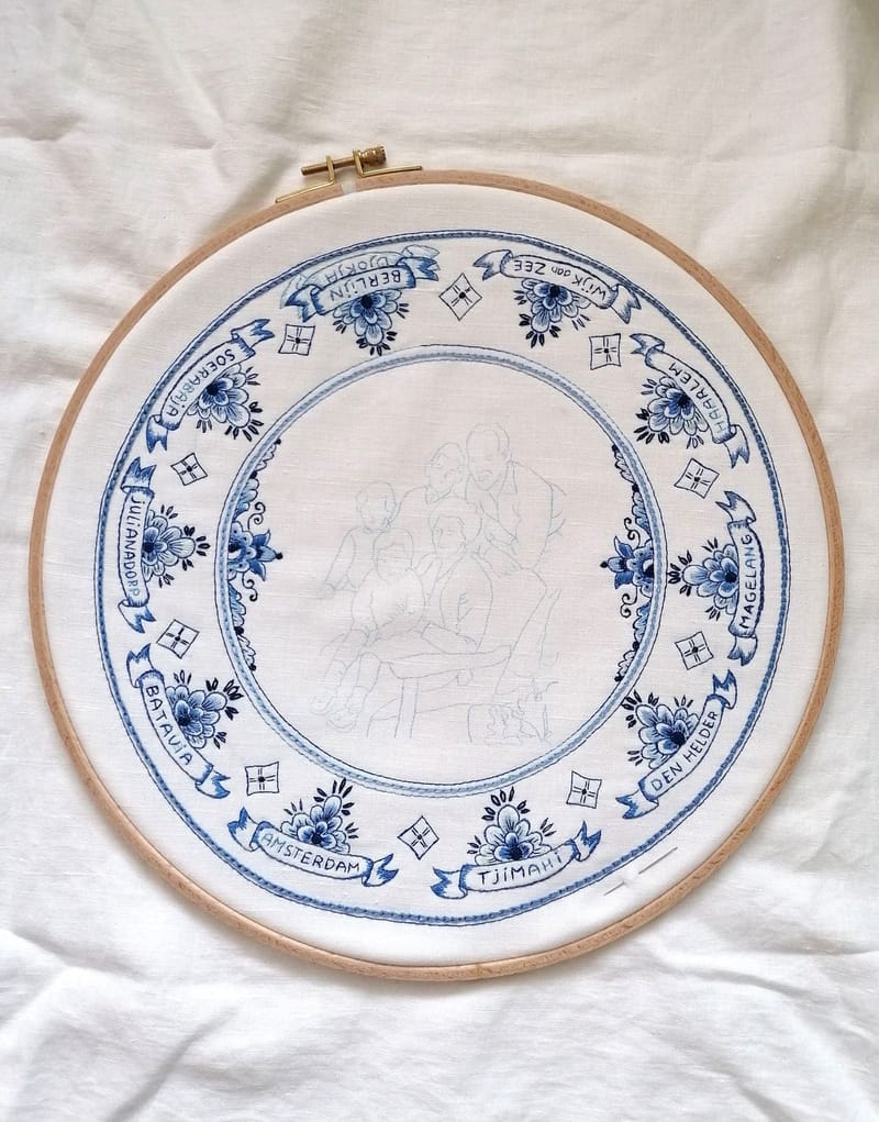 Delfts blauw Marja van Hout