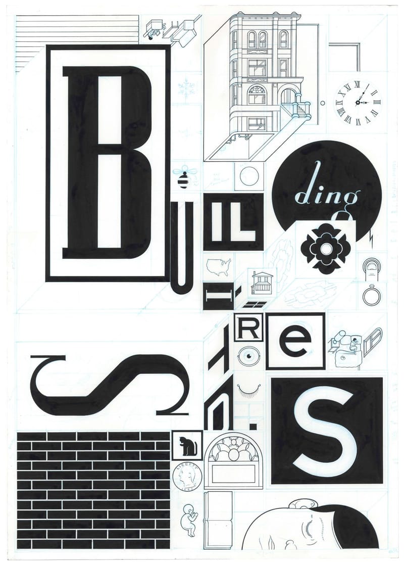 Building Stories Cover Original