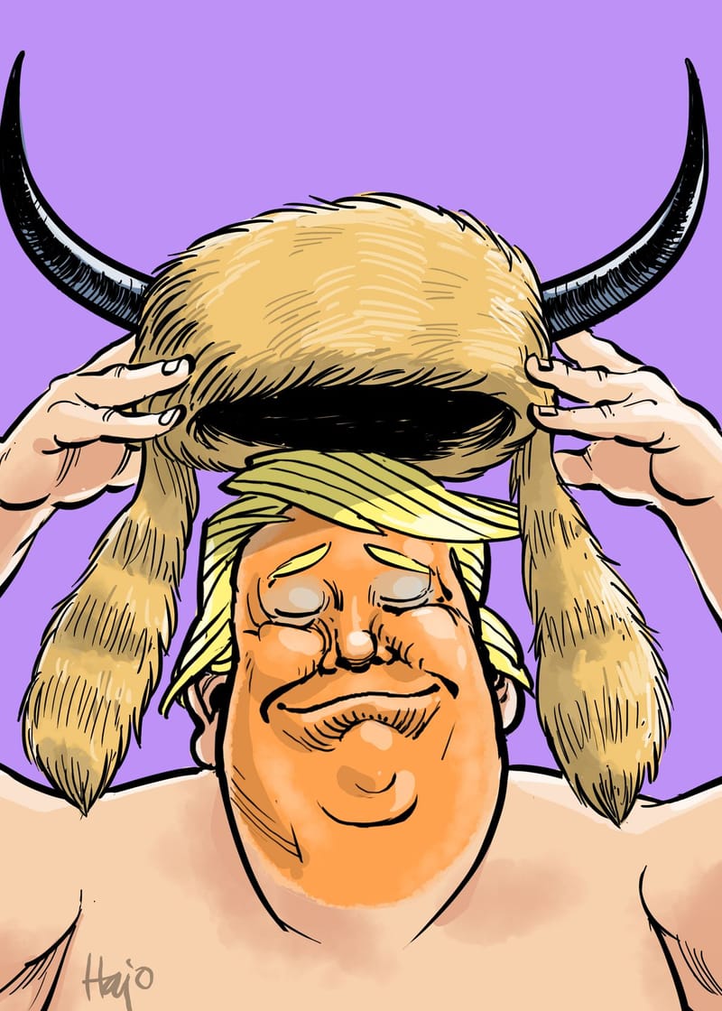 Scherp! Politieke tekeningen en illustraties van Hajo