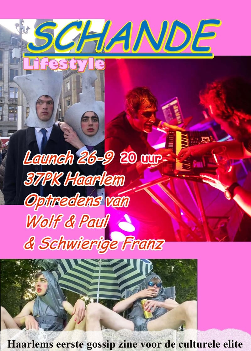 Lancering kunstlifestyle magazine SCHANDE