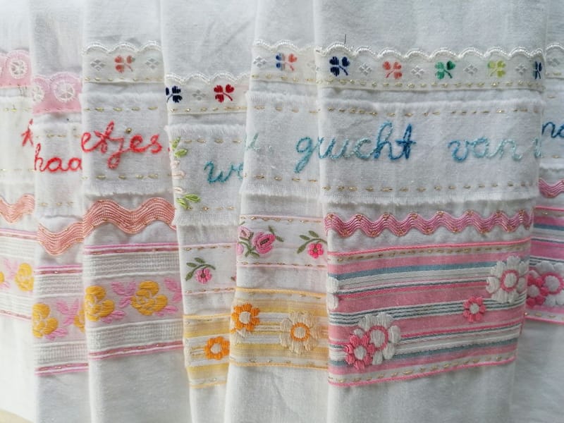 Zusjeslaken Marja van Hout