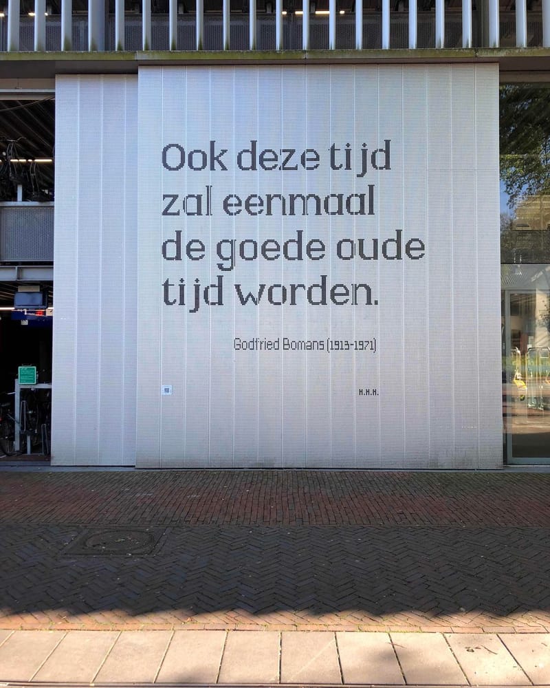 Muur CS Haarlem JP Mombers