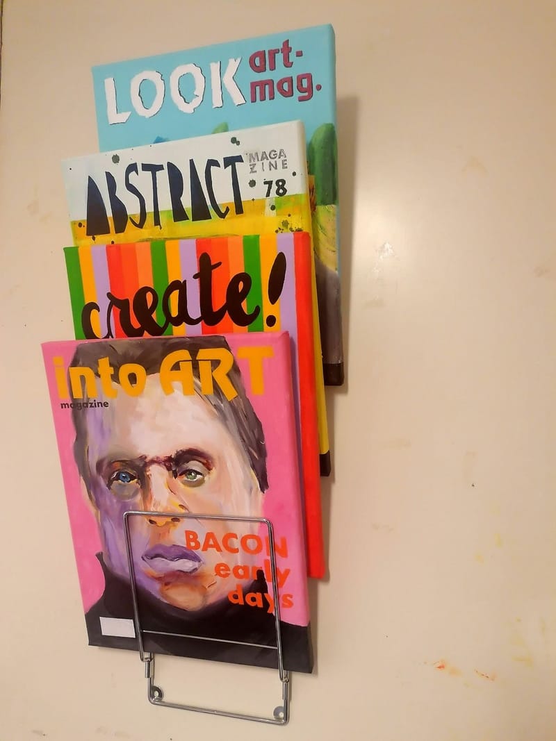 Four Imaginary Art Magazines