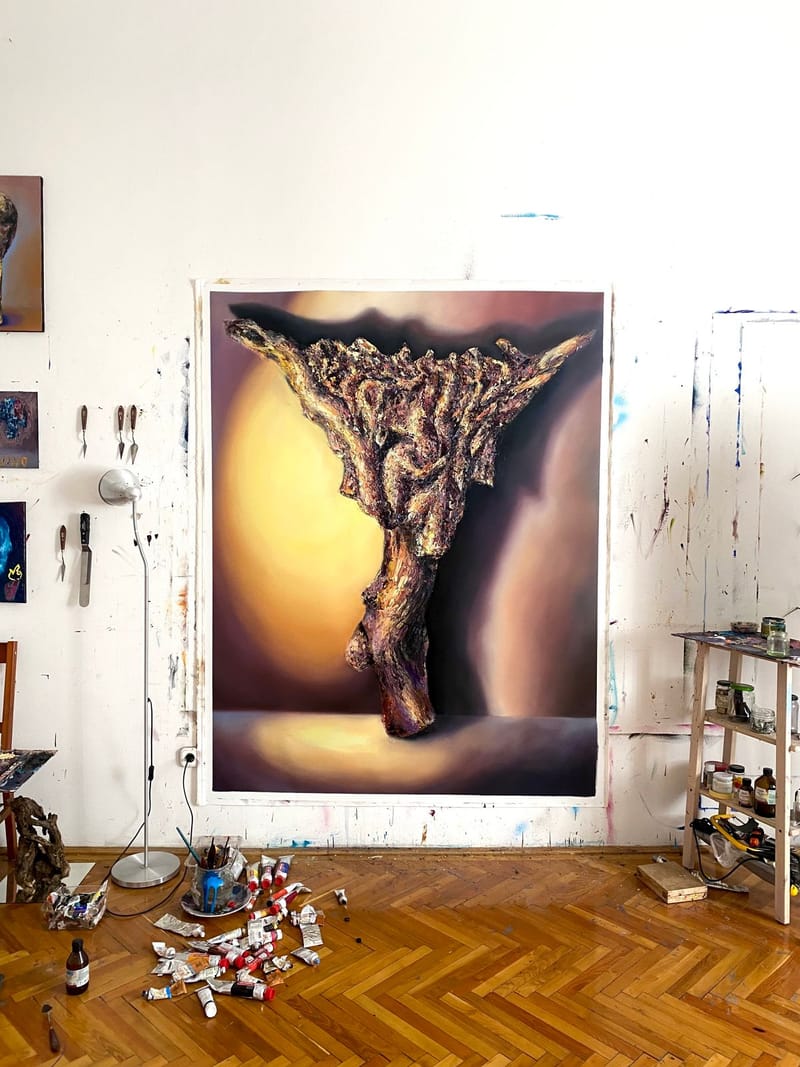 Found in Nature V. (200x155) Budapest studio 2022