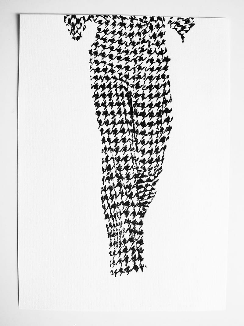 ink // pied-de-poule