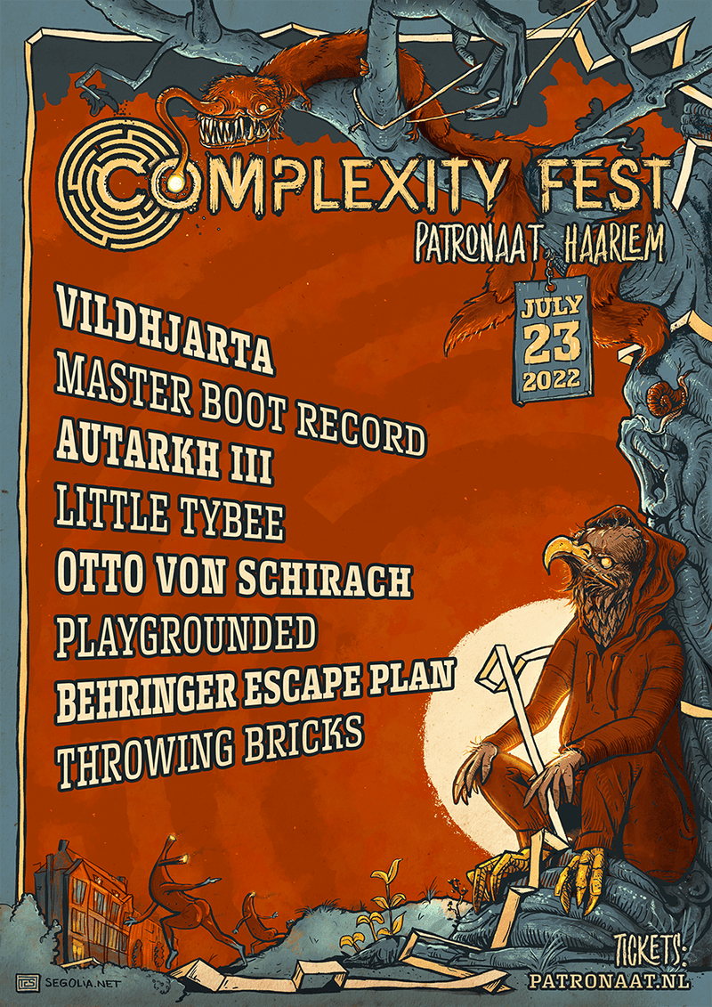 Affiche Complexity Fest - Patronaat Haarlem