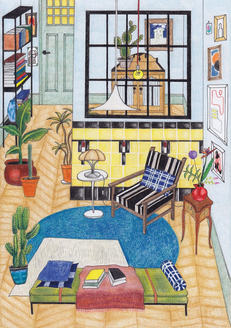 1930s Yellow Tiles