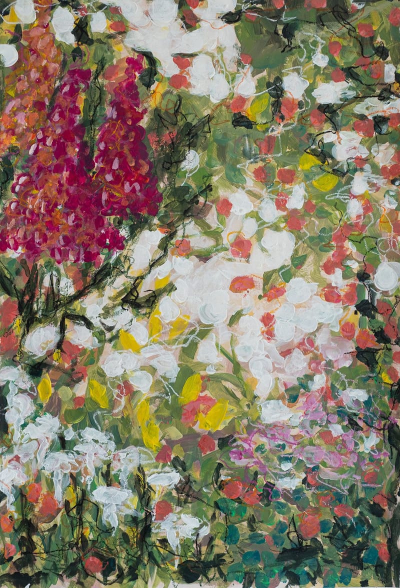 Flower Garden in May