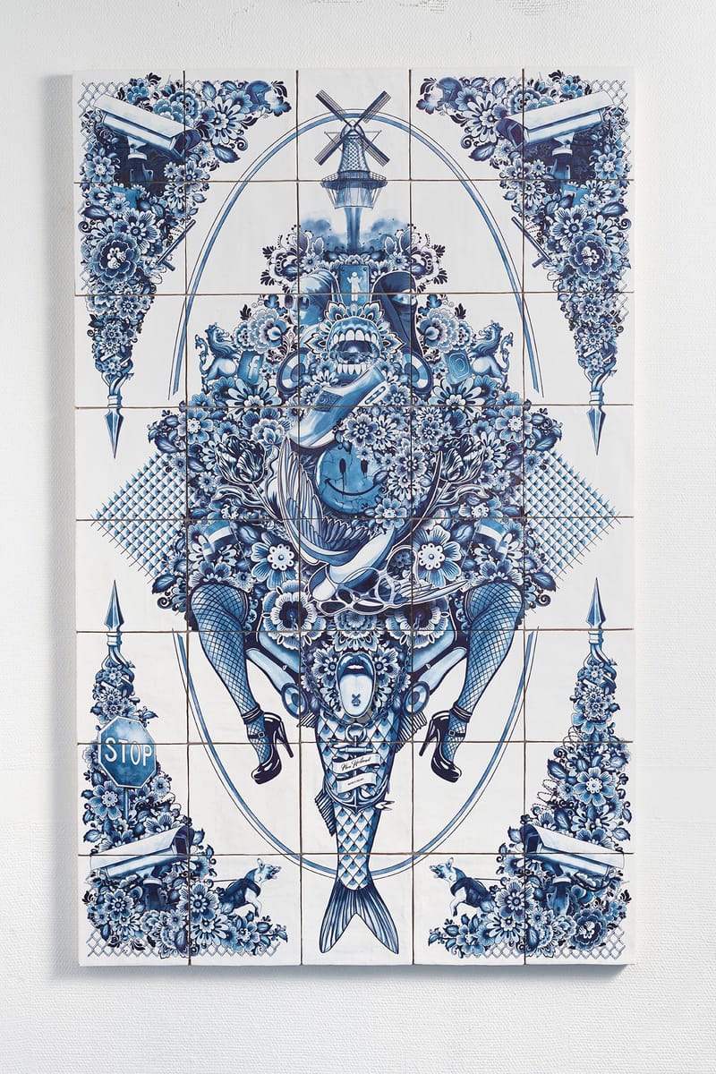 New Holland - tegel tableau