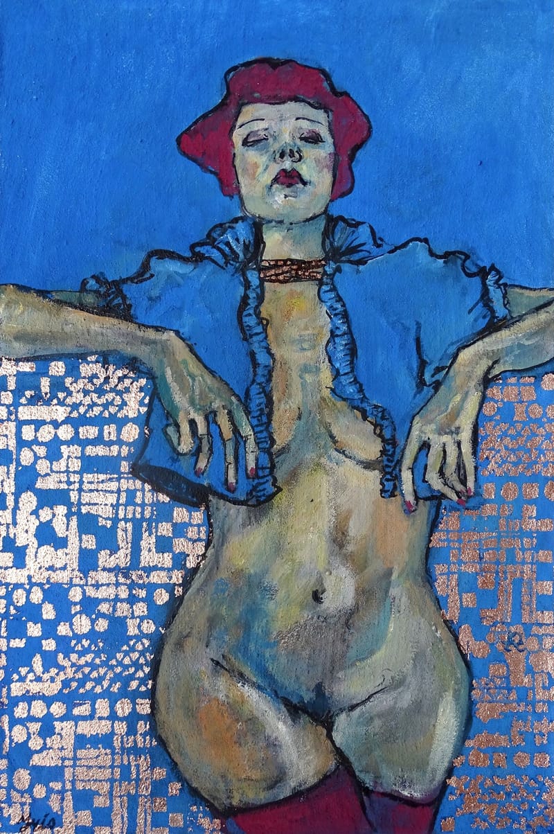 Blue looks good on you