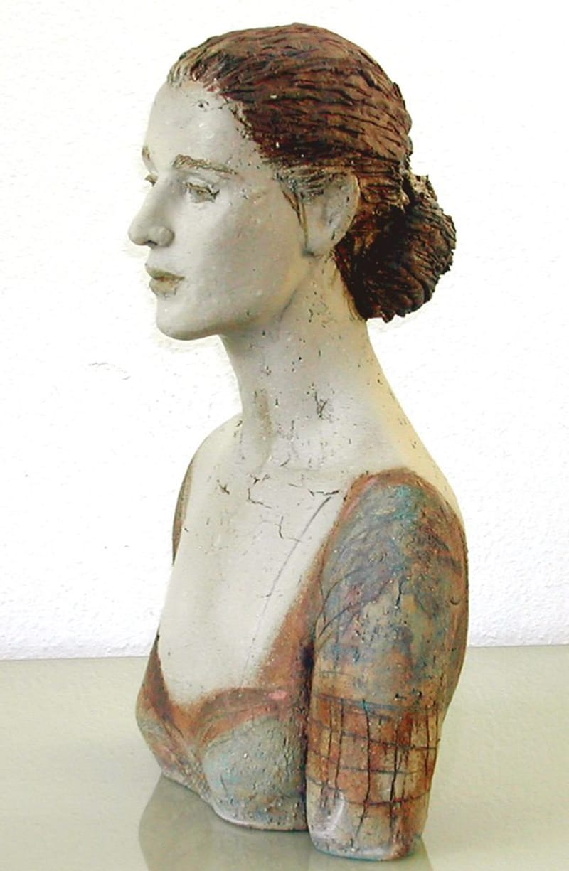 Bust- Clay/Stoneware   H=40cm