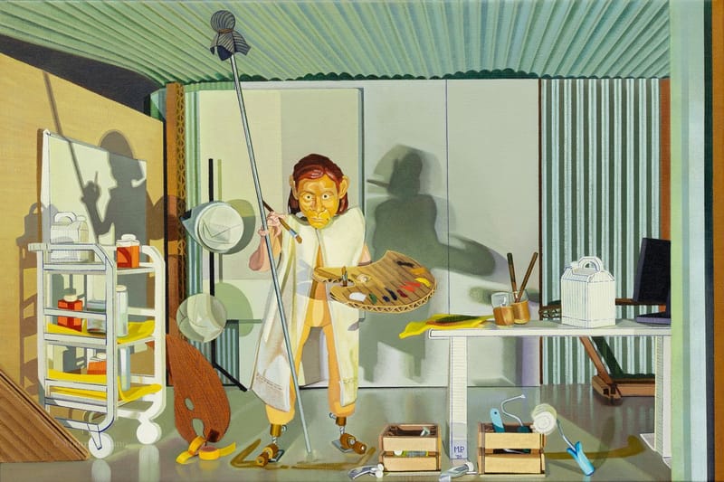 Stop-motion, studio scene (2) (2025), 60 x 90 cm