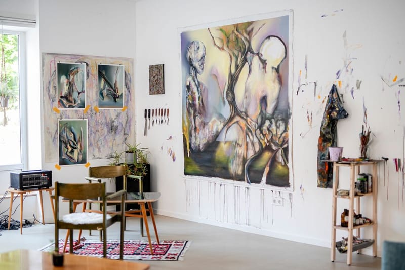 interior detail-solo show Busapest Sep/Oct 2024