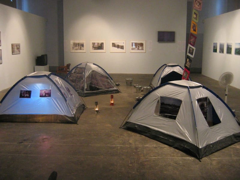 A Pilgrims Basecamp, Galeria Laznia, Gdansk, Polen
