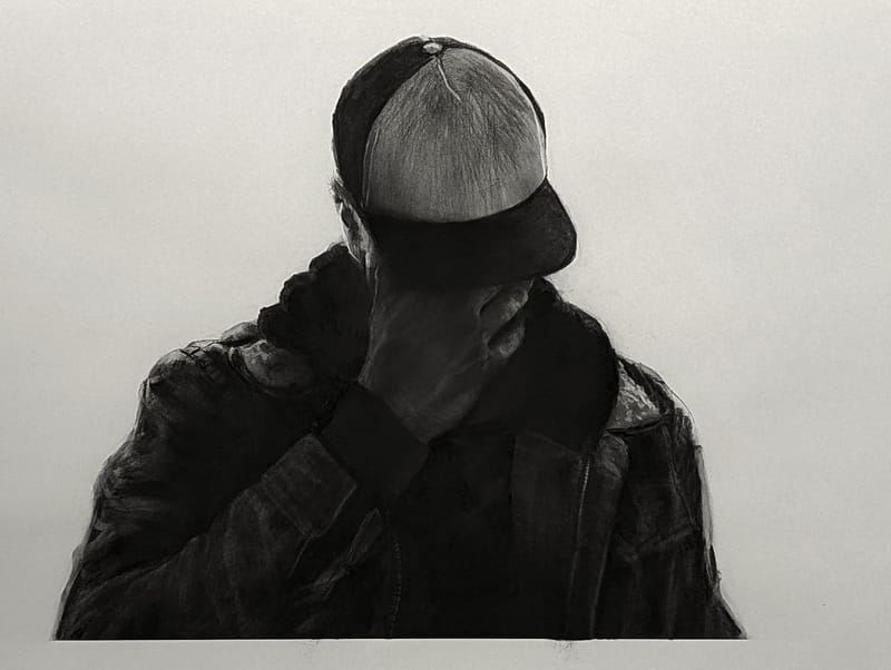 Zelfportret met pet