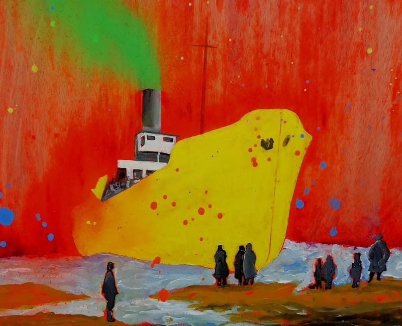 Standed Ship, number 2