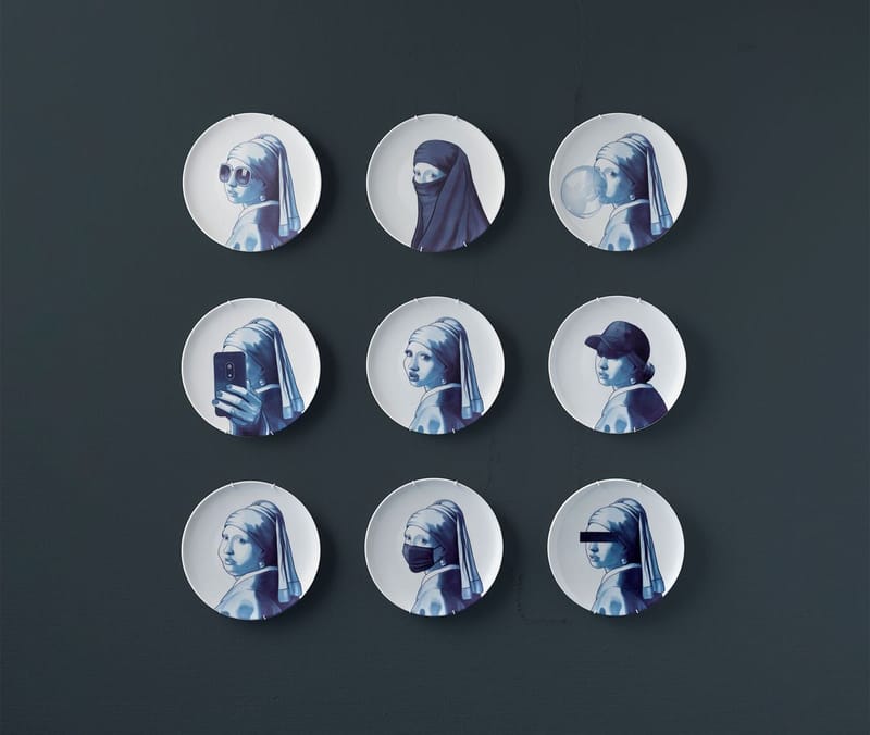 Hidden Pearls - wall plates