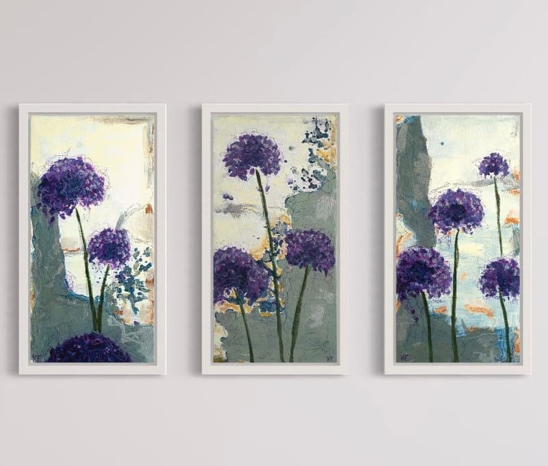Allium silver garden 1, 2, 3