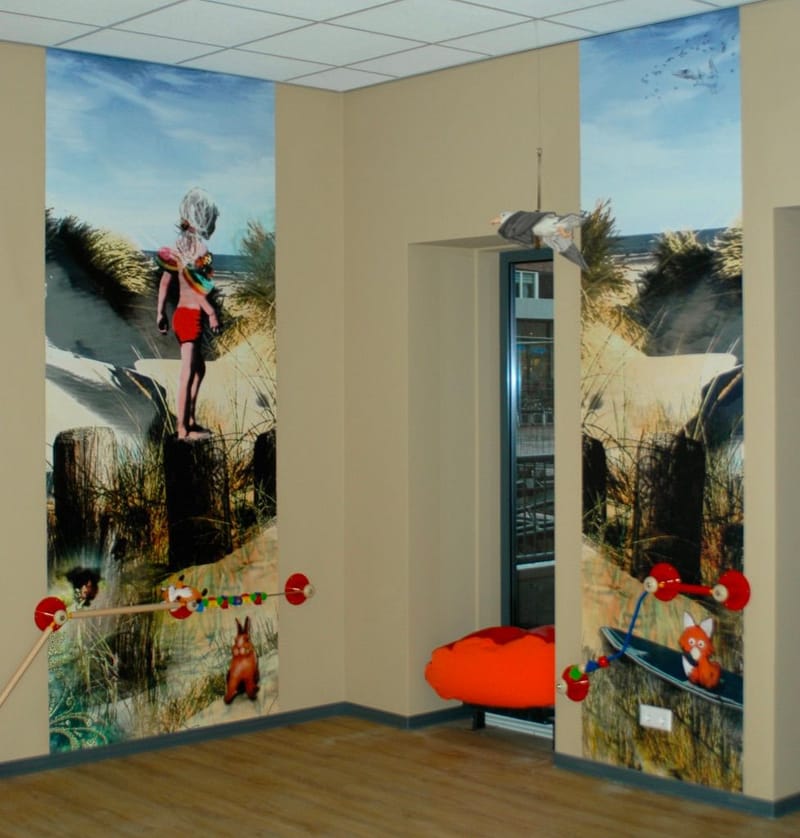 Behangontwerp KDV Vosje