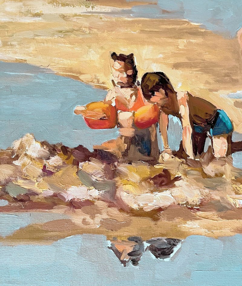 zandkasteel  -80x100