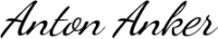 Anton Anker Unterschrift
