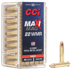 Randfeuerpatrone CCI HS Maxi Mag TARGET TMJ 40gr .22 WMR - VE 50 Schuss