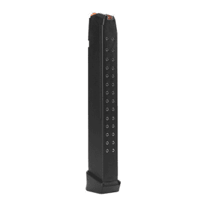 Magazin GLOCK alle 9x19 Modelle (exkl. slim) 9mm Para - 33 Schuss - mit orangem Zubringer