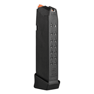 Magazin GLOCK 17 9mm Para - 17+2 Schuss - Schwarz - mit orangem Zubringer