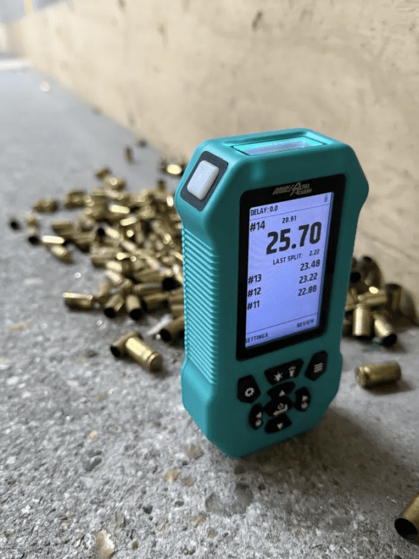 Shot Timer Double-Alpha EDGE - Dark Grey / Teal, Bild 8