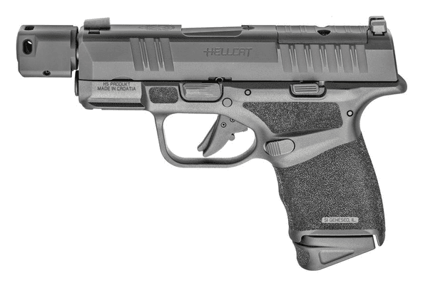 Pistole Springfield Armory HELLCAT Micro-Compact RDP 3.8″ 9mm Para - Schwarz - mit Kompensator, Bild 1