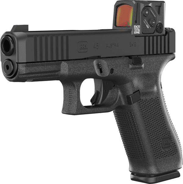 Pistole GLOCK 45 A-CUT COA Combo 9mm Para - Set mit Aimpoint COA, Bild 2