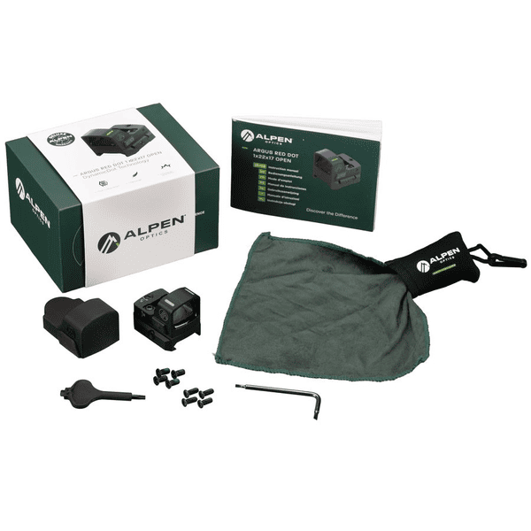 Rotpunktvisier ALPEN OPTICS Argus Red Dot 1x22x17, Bild 8