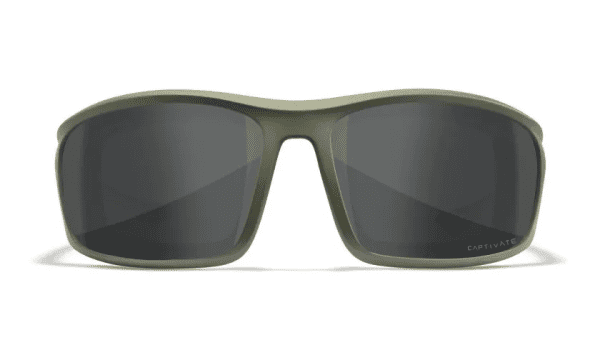 Schutzbrille WILEY X WX GRID - Gläser: CAPTIVATE Polarisierend Grau - Gestell: Matt Armee Grün, Bild 2