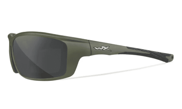 Schutzbrille WILEY X WX GRID - Gläser: CAPTIVATE Polarisierend Grau - Gestell: Matt Armee Grün, Bild 4