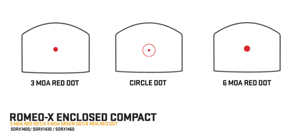 Reflexvisier SIG SAUER ROMEO-X ENCLOSED COMPACT, Bild 3