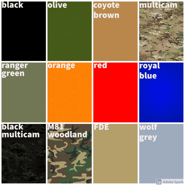 Schiessmatte COLE-TAC Go-To Shooting Mat mit Padding - Coyote / Ranger Green / Multicam, Bild 4