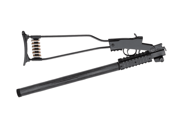 Einzellader Chiappa Little Badger ADAMANTIUM 18.5" .22 lr - mit integriertem Schalldämpfer, Bild 2