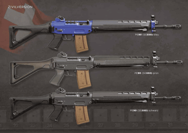 Selbstladebüchse SIG SAUER SG550 5.56 NATO  - Konfiguration nach Wunsch, Bild 1