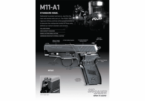 Pistole SIG SAUER M11-A1 9mm Para, Bild 3