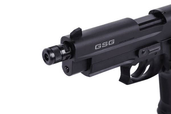 Pistole GSG FireFly SD .22 lr - Schwarz - mit Gewindelauf, Bild 4