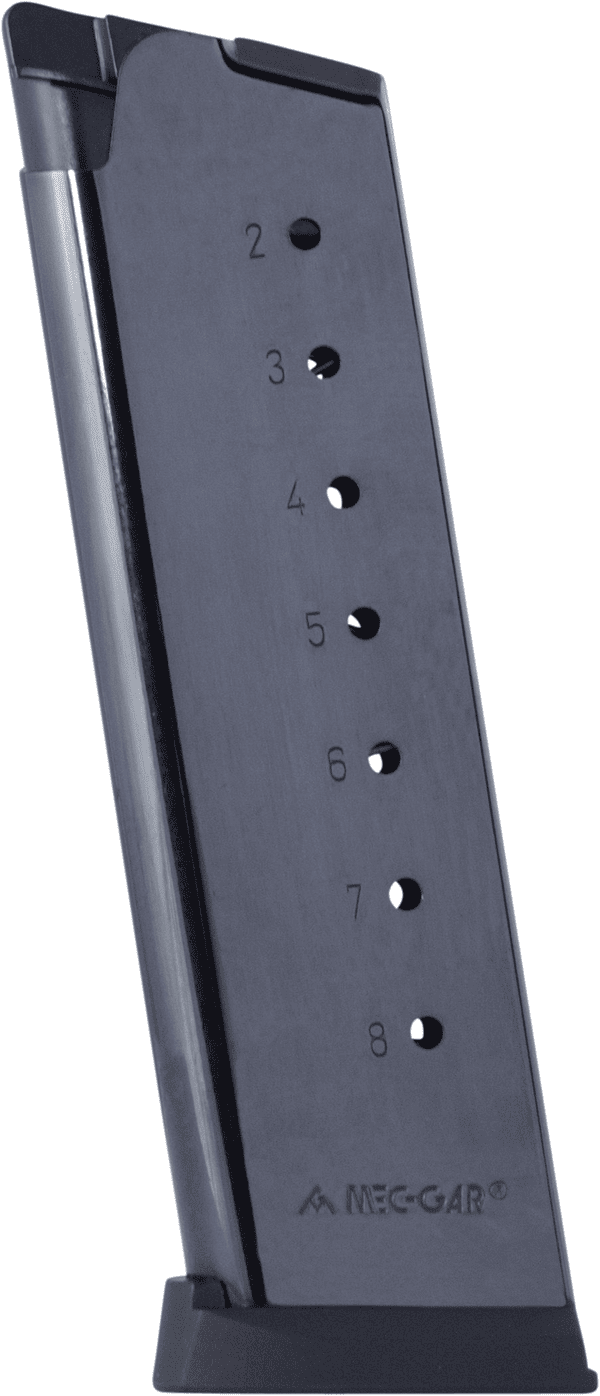Magazin Mec-Gar Colt 1911 .45 ACP - Bumper Pad - 8 Schuss, Bild 1