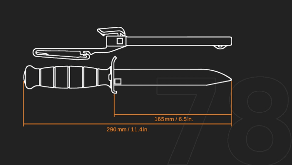 Feldmesser GLOCK FM 78 - Schwarz, Bild 2