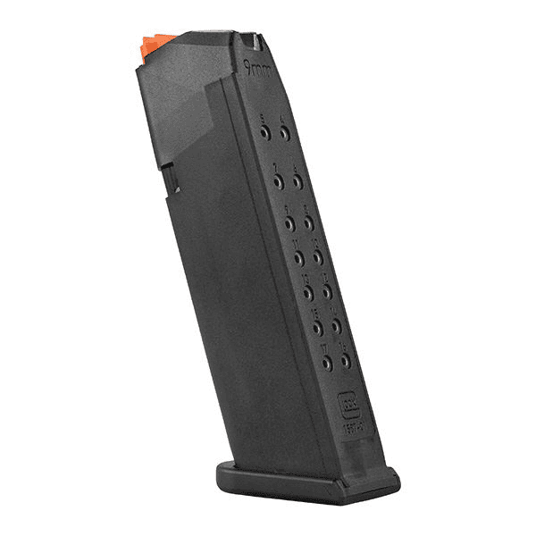 Magazin GLOCK 17 9mm Para - 17 Schuss - mit orangem Zubringer, Bild 1