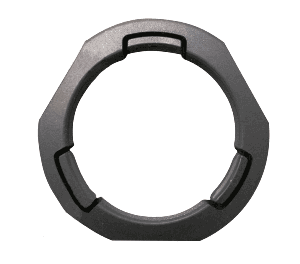 Endring eckig (Wegrollschutz) zu Teleskopschlagstock Bonowi EKA, Bild 1