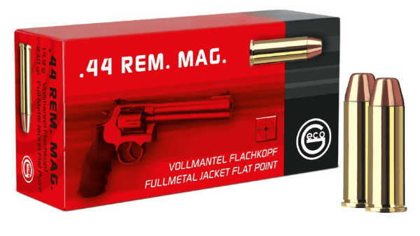 Revolverpatrone Geco FMJ Flat Nose 14.9g 230gr .44 Rem. Mag - VE 50 Schuss, Bild 1