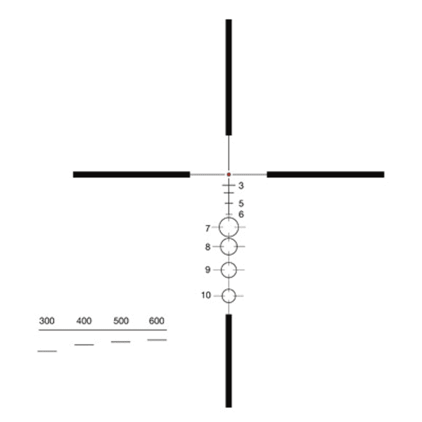 Zielgerät ELCAN "NEW ELCAN" SPECTERDR DUAL ROLE 1.5X/6X OPTICAL SIGHT - Kaliber 5.56 NATO - CX5455 Ballistic Reticle, Bild 2